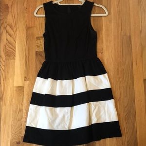 Black and White dress AQUA